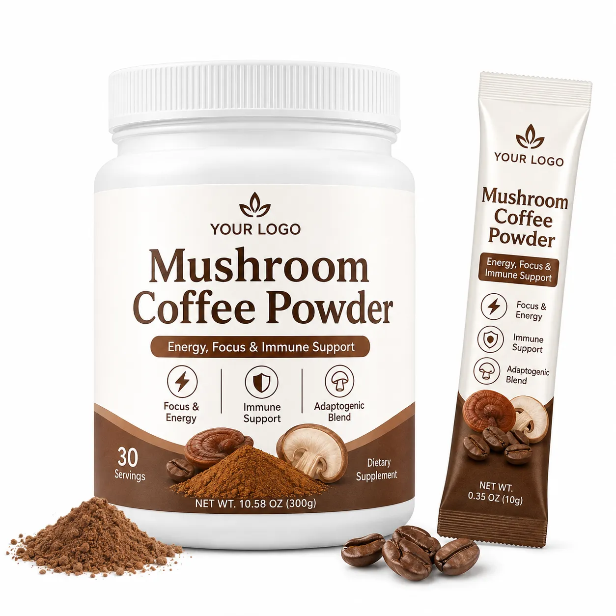 Mushroom Coffee Powder