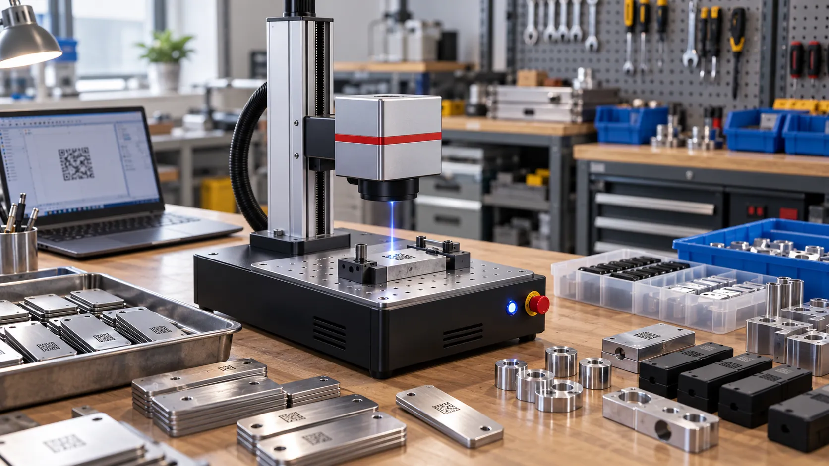 Desktop Laser Marking Machines for Workshops and Small-Batch Production