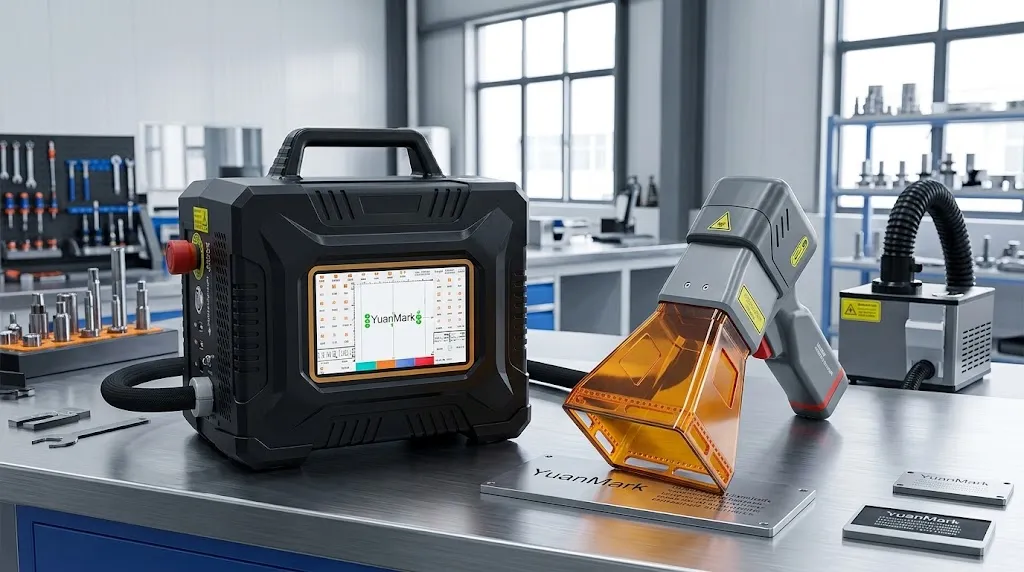 Portable Handheld Laser Marking Machine: 20W to 100W