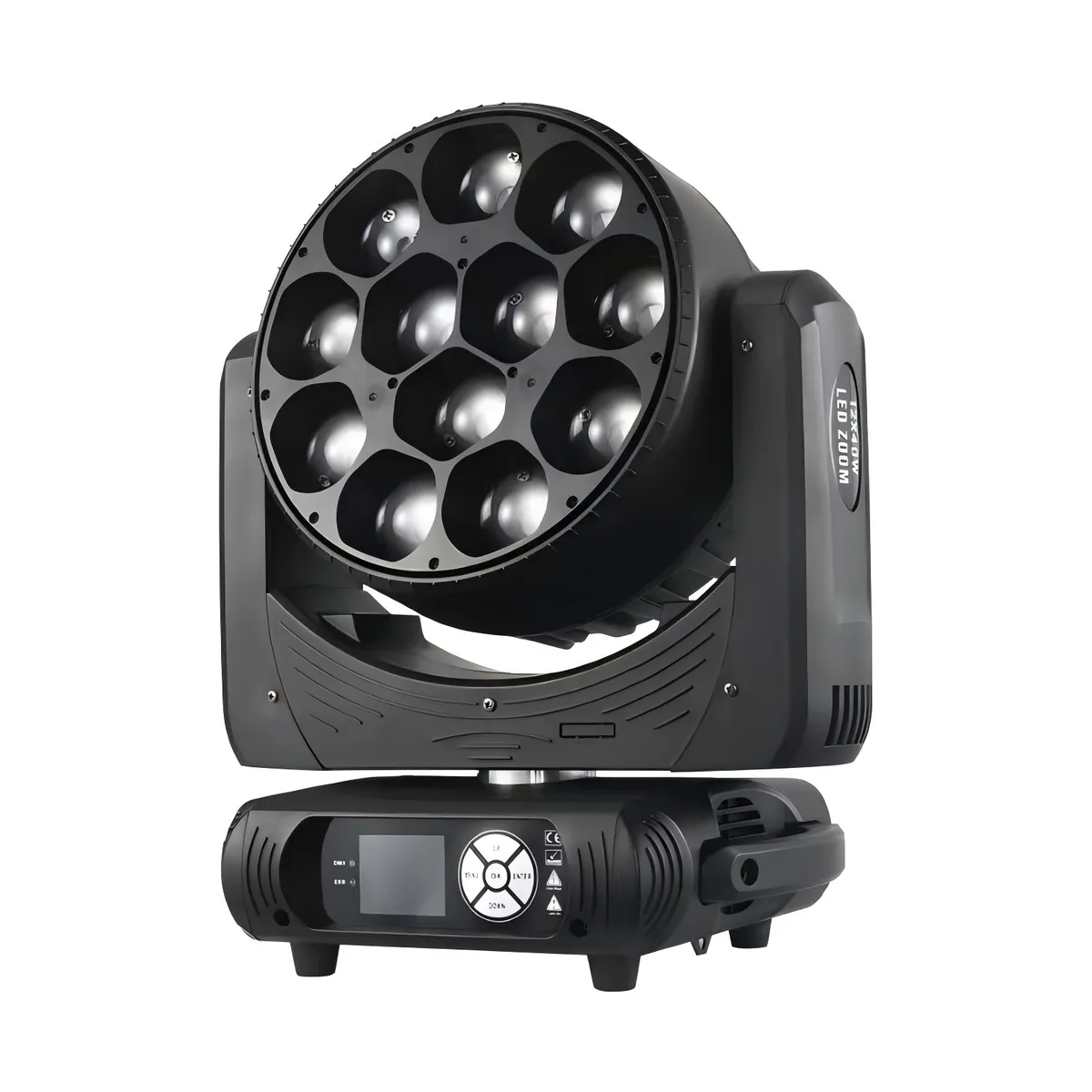 12x 40W Zooming Wash Bee-Eye Licht