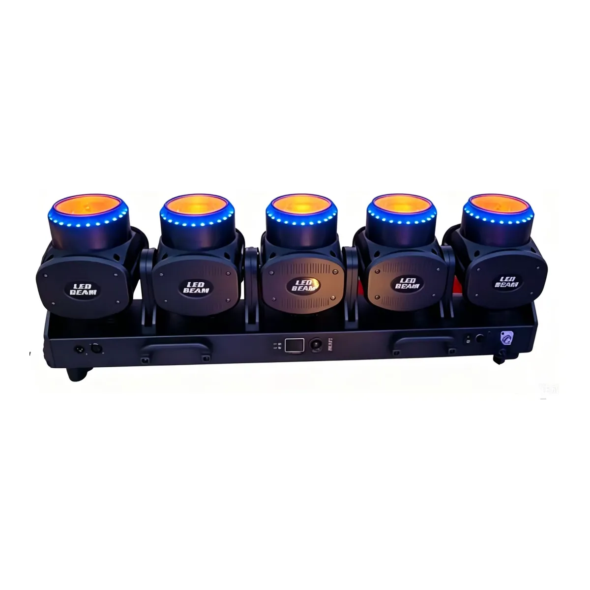 5 x 120W RGBL Tornado Podiumverlichting met Zoom