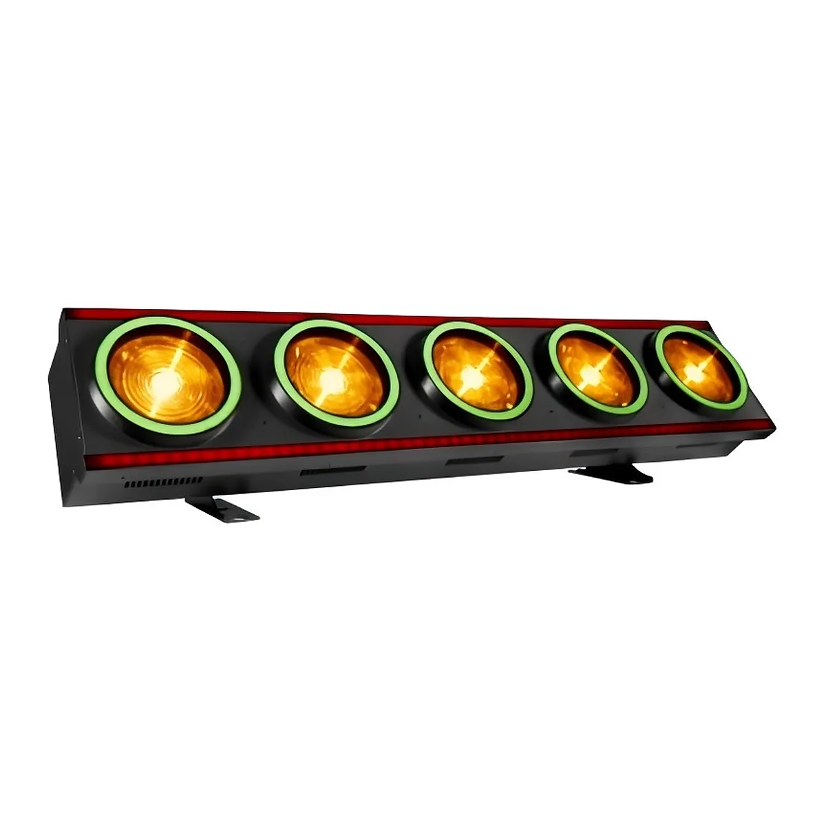 Lampu Panggung Emas 5 Sumber LED dengan Pencahayaan Tambahan RGB