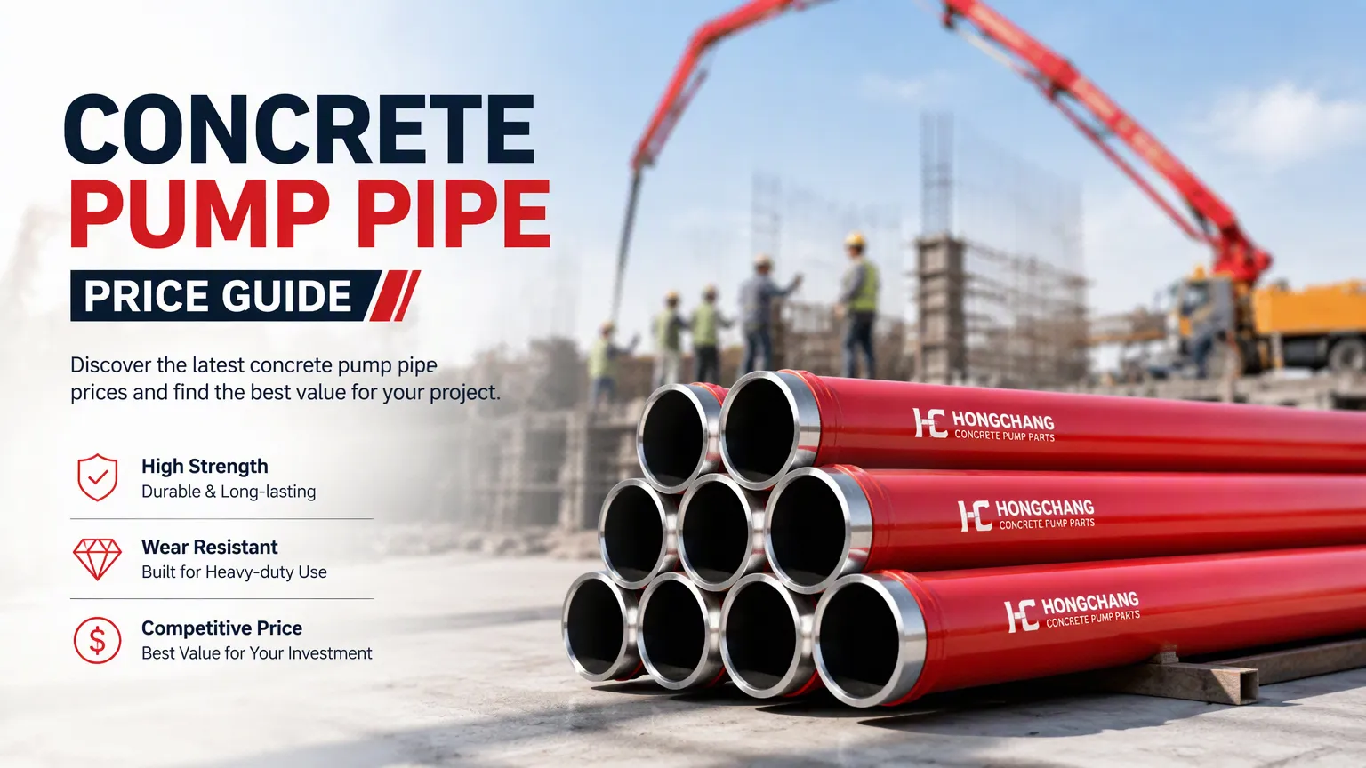 Concrete Pump Pipe Manufacturer for OEM, Wholesale and Construction Projects