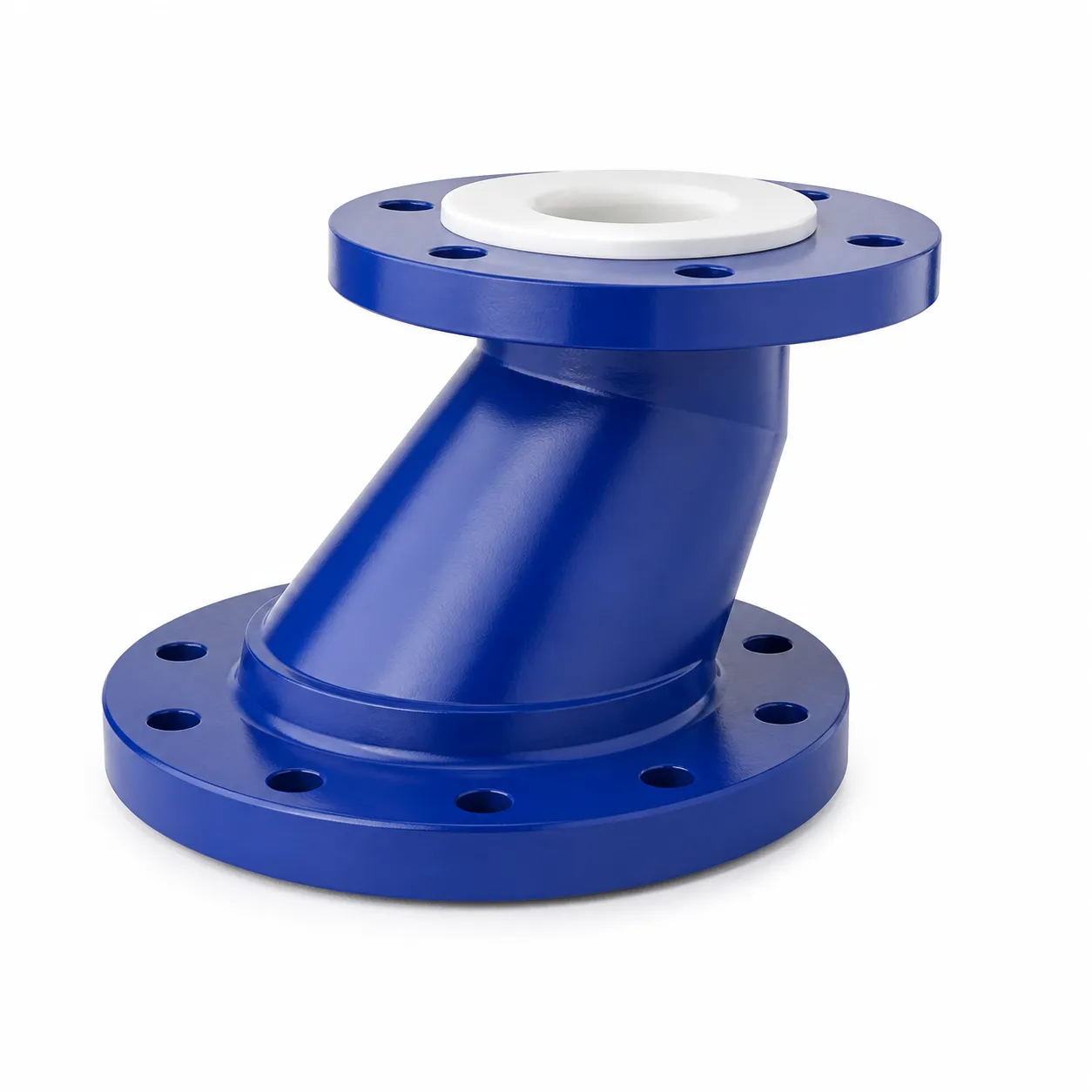 PTFE-Lined Eccentric Reducers | Corrosive-Resistant Pipeline Reducers