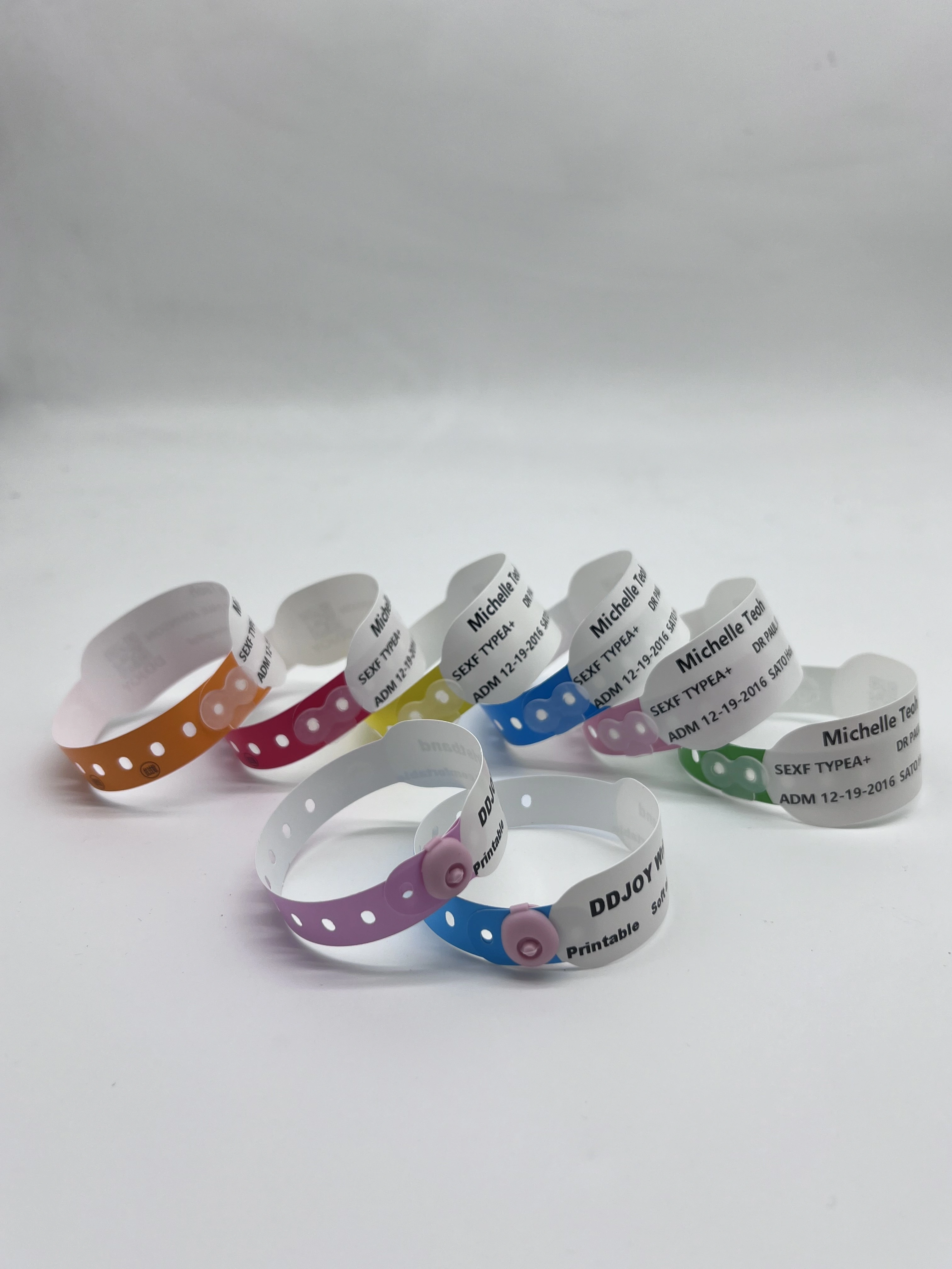 PVC Medical Wristbands for Hospitals, Clinics, and Healthcare