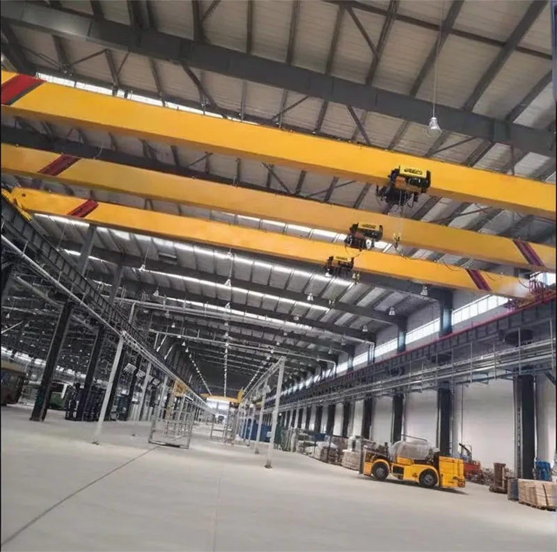 European style double girder bridge crane, the span can be customized