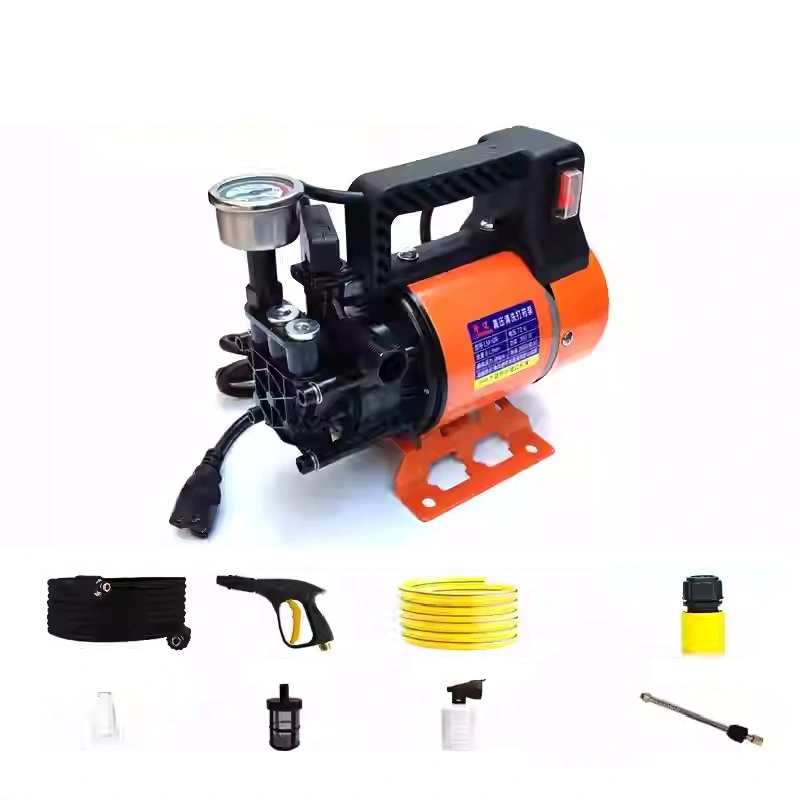 家用高压便携式洗车机12V24V60V72V电动农用喷雾洗衣机