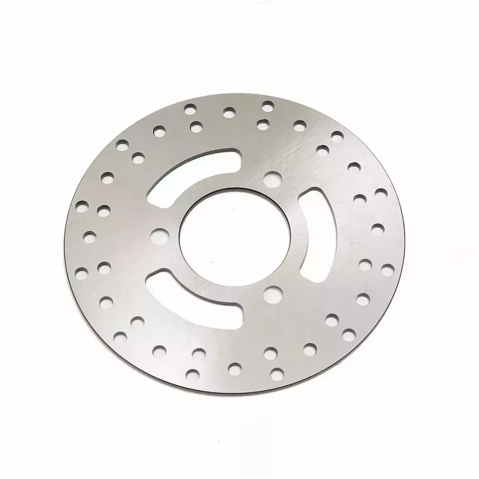 Đĩa phanh xe máy Đường kính 180mm Thay thế má phanh sau Đĩa phanh bằng thép không gỉ mới chất lượng cao