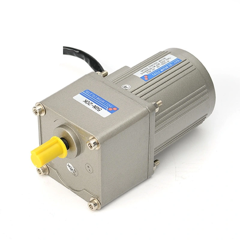 高扭矩低噪音1400转/分60W 90W 120瓦交流电机，带变速箱