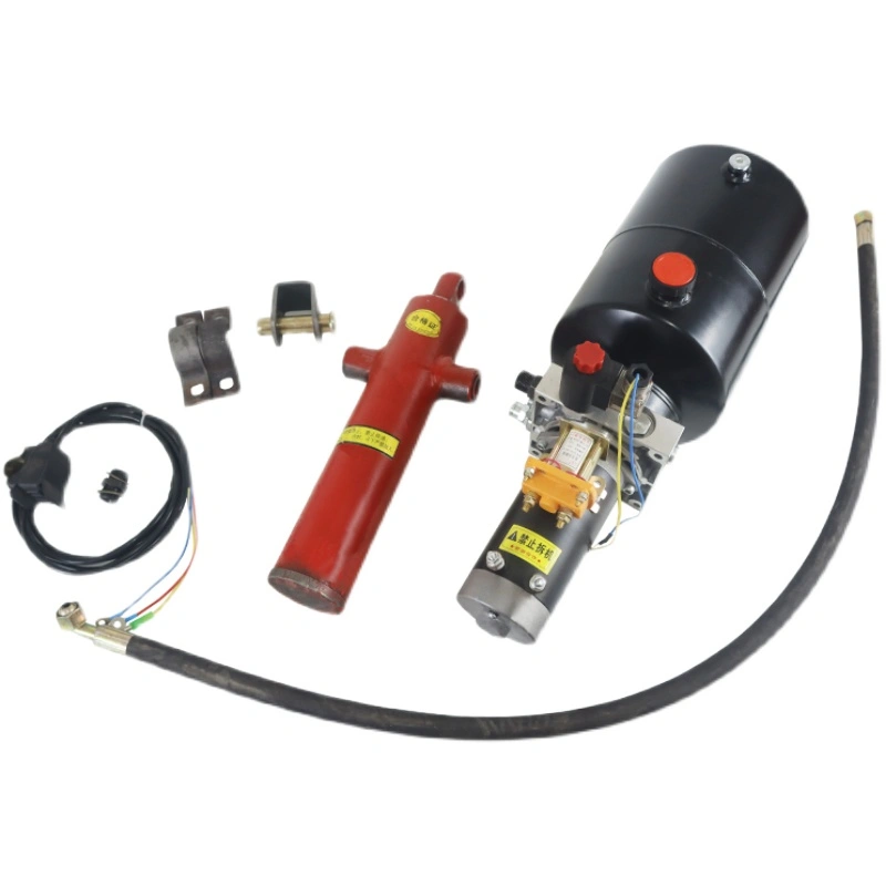 【月销 0+】电动三轮车液压自卸 48 60V 800w 电机动力油泵