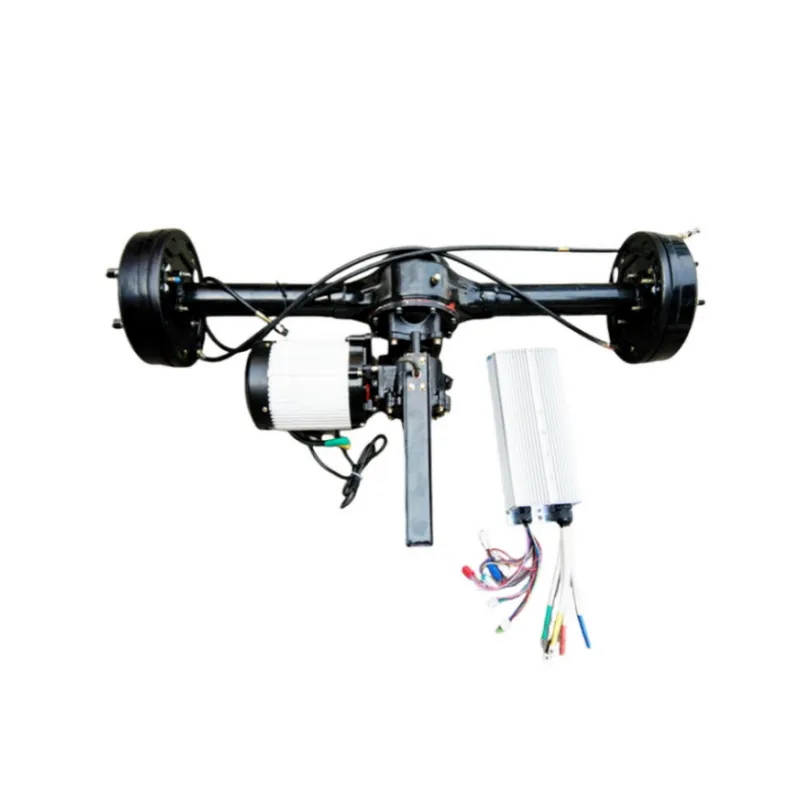 Electric tricycle Hybrid car rear axle 1000W 60V 72v hybrid rear axle assembly