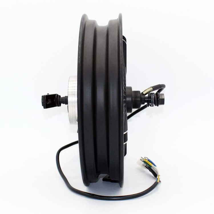 Động cơ DC đặt trong vành xe 1200W Động cơ đặt trong vành xe không chổi than 16 inch 48V 60V 72v cho xe đạp điện với phanh đĩa