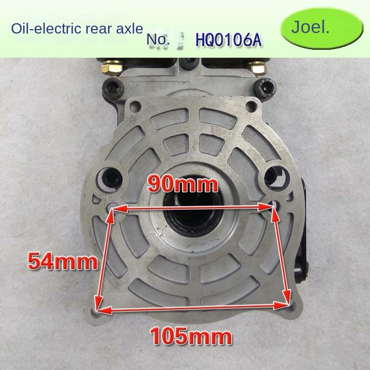 Động cơ xe ba bánh dẫn động bằng tay quay bộ bánh răng gang hỗn hợp xăng điện mô tơ trục sau bộ phụ kiện 1000