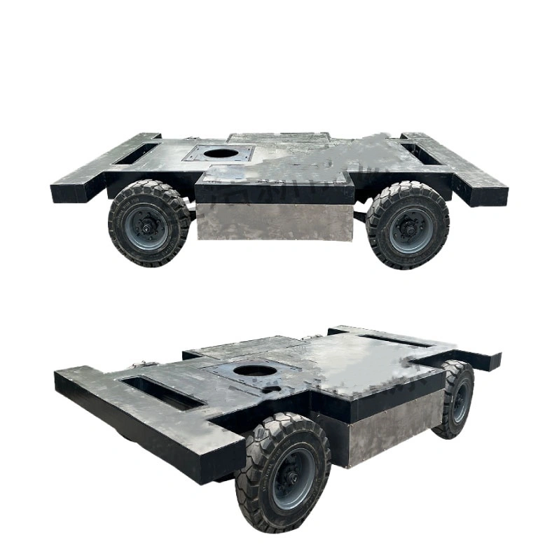 Factory Direct Sales Wired Remote Control Load-Bearing Casting Six-Hole Oil Drum Brake Rear Axle Assembly