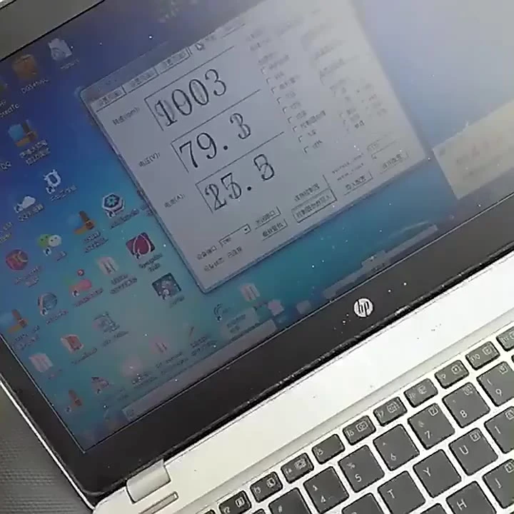 Votol 컨트롤러 EM150이 탑재된 대출력 10인치 72V 3000W 전기 오토바이 모터