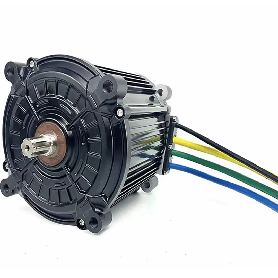 QSMOTOR全顺无刷电机中置180单电机头编码器版IE1效率8000w永磁CN