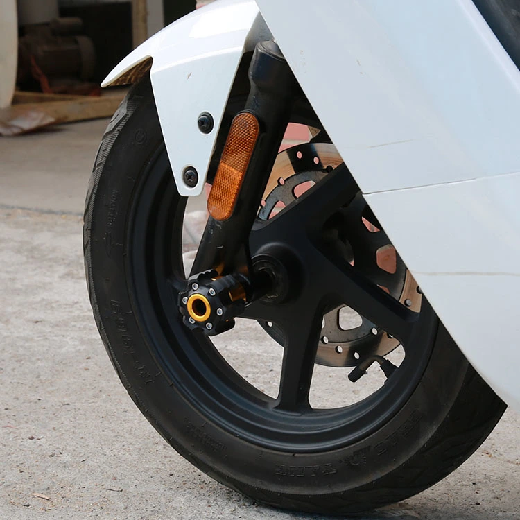 Dirt bike anti-fall cup aluminum alloy shock absorber cup hexagon anti-fall cover