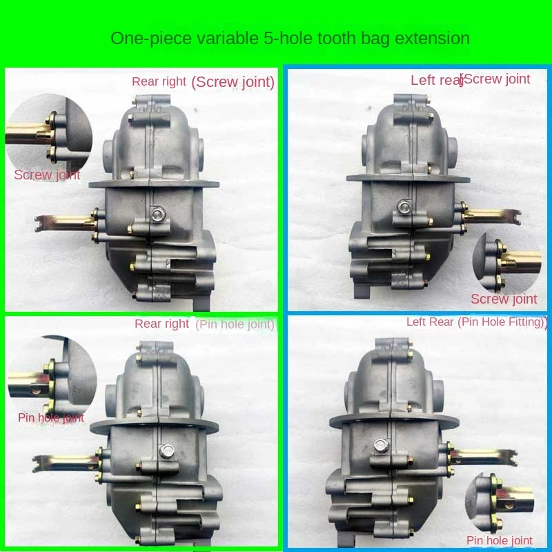 Electric Tricycle Gear Assembly / Differential Assembly / Spur Gear / Transmission / Split Integrated Rear Axle Parts