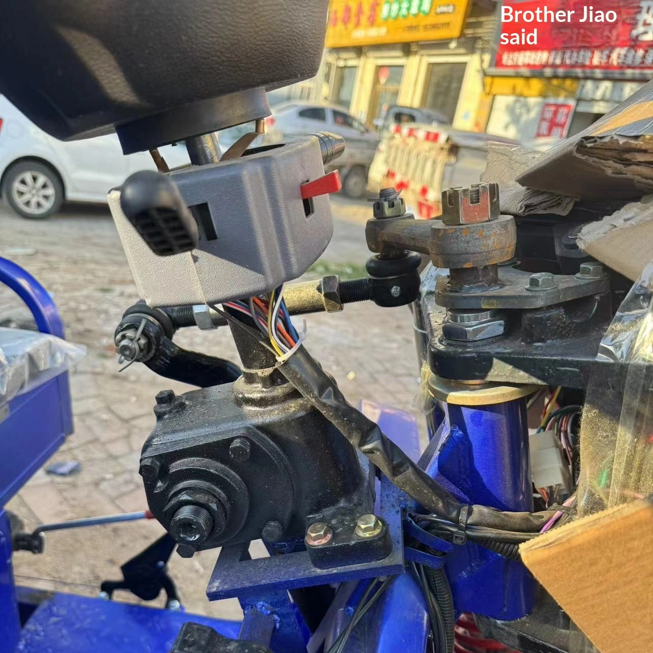 Electric Vehicle Accessories Electric Tricycle Modified Steering Wheel Assembly