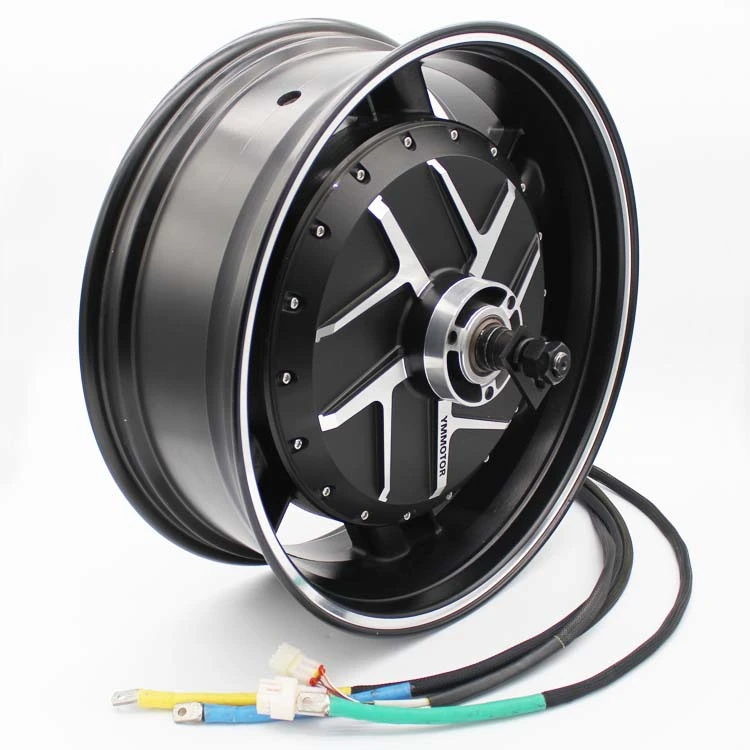 Super Power 10000W 17 inch 72v Deep Disk Electric Hub Motor For 4 Wheel Vehicle