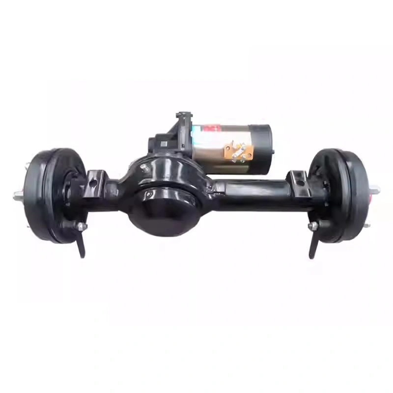 Construction site tunnel electric tricycle 60v1300w full copper motor low speed 15km/h motor rear axle assembly