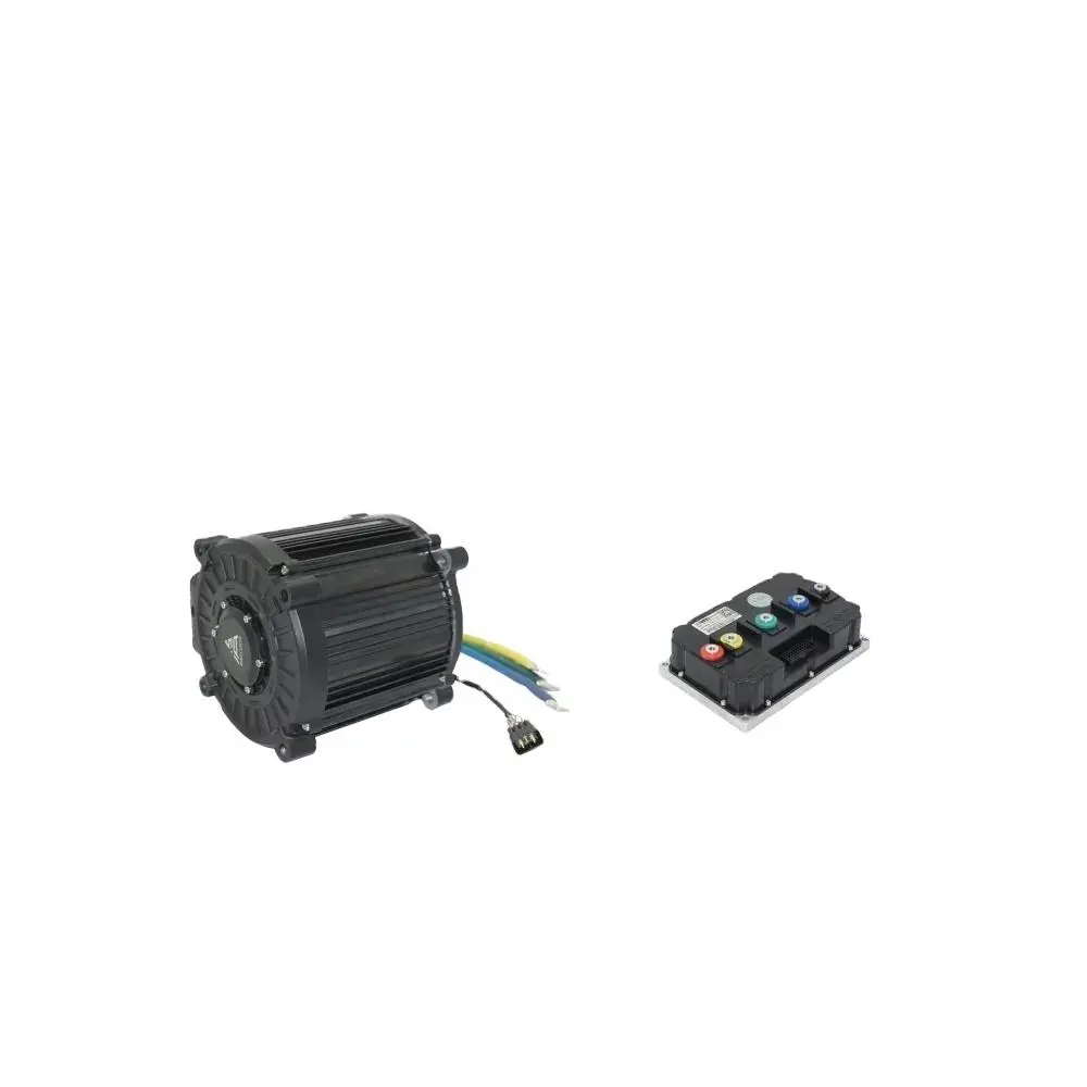 摩托车中置电机180 90H 8000W 72V 110KPH中驱电机，带FarDriver ND721800控制器