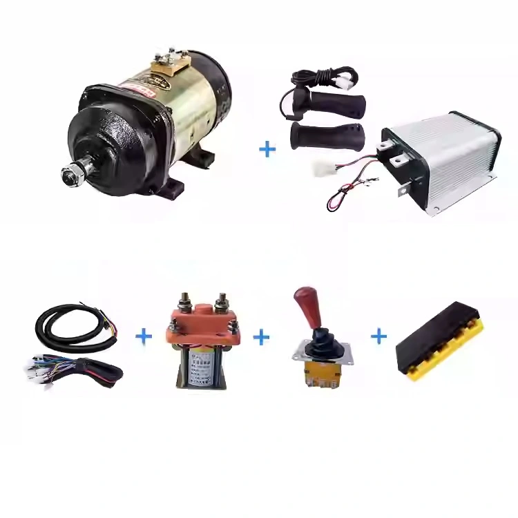 建筑工地电动三轮车拉丝电机48v 2000瓦电动滑板车直流电机