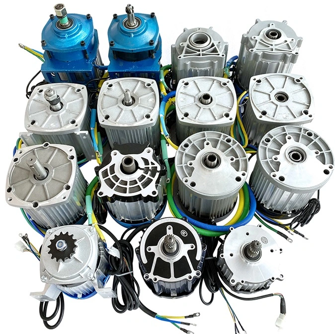 고출력 DC 모터 48V 60V 72V 4000W 유압 오일 펌프 세척기용 브러시리스 모터