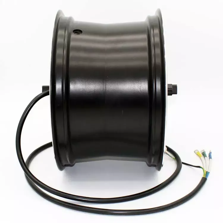BLDC 허브 모터 1200W 72V 12인치 브러시리스 DC 디스크 브레이크 모터, 전기 오토바이 스쿠터용