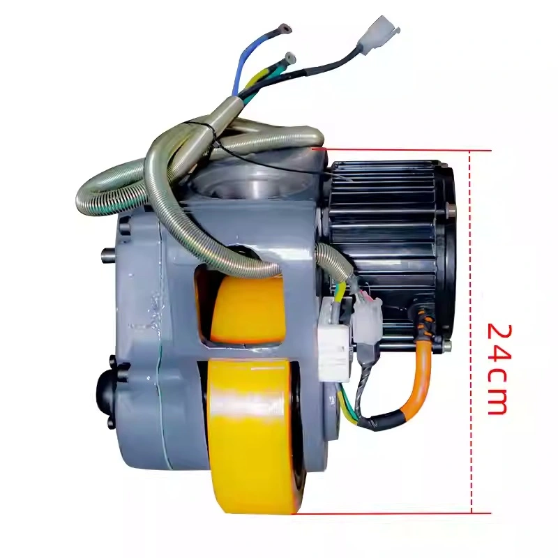 Bánh xe dẫn động tăng tốc khay gia súc điện 48V 1000W 1200W Cụm dẫn động bánh nâng hạ điện