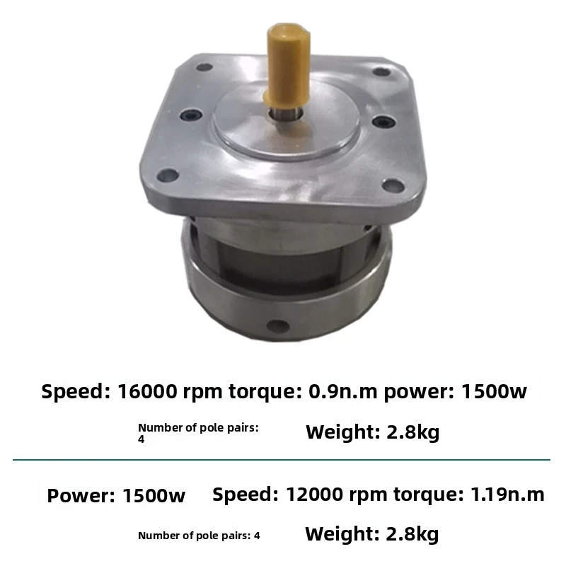 High-speed 220V 12000 RPM 1500W 110 Flange High-Power Brushless Motor with Driver