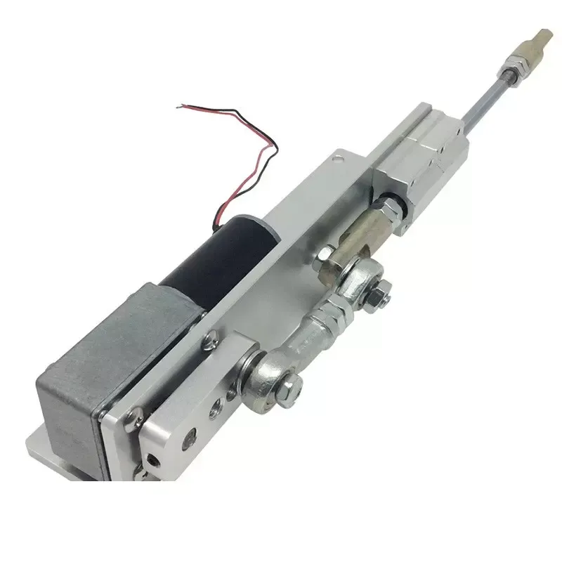 Động cơ tuyến tính 12V 24v hành trình 30mm DIY Động cơ trục vít qua lại kèm bộ điều tốc