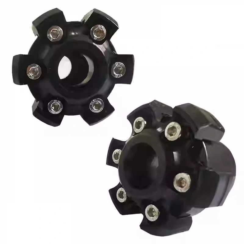 Dirt bike anti-fall cup aluminum alloy shock absorber cup hexagon anti-fall cover