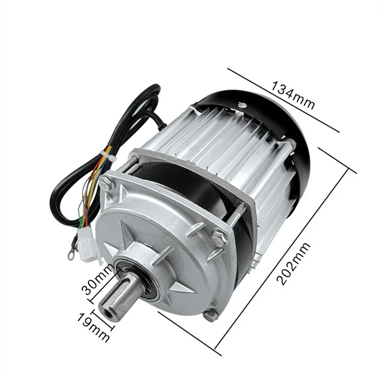 低速无刷电机48V60V550W1000W定速电动三轮车直流电机
