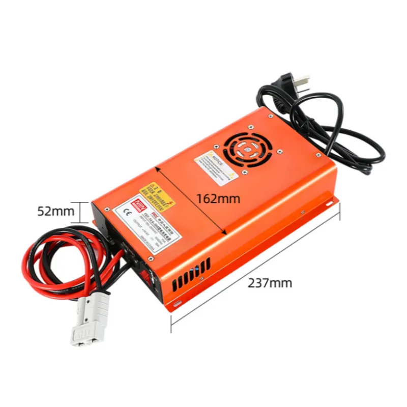 电动汽车用快速充电48V/60V/72V 7A磷酸铁锂电池充电器