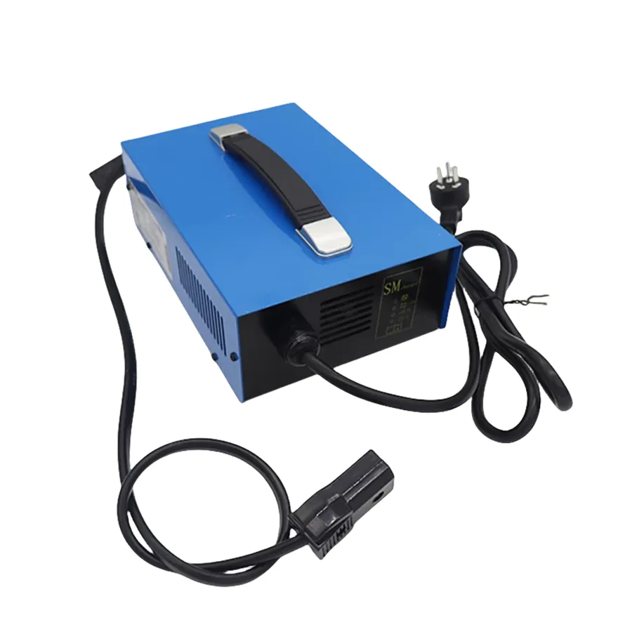 智能高频充电器便携式60V72V48V液体免维护三元铁锂电池充电器