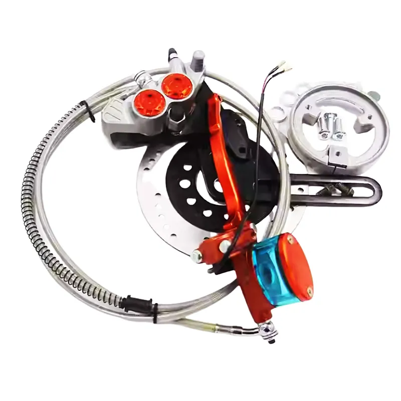 Hộp số xe điện Phanh xe điện điện Máy móc tay Sau 110 đĩa phanh bộ lắp ráp