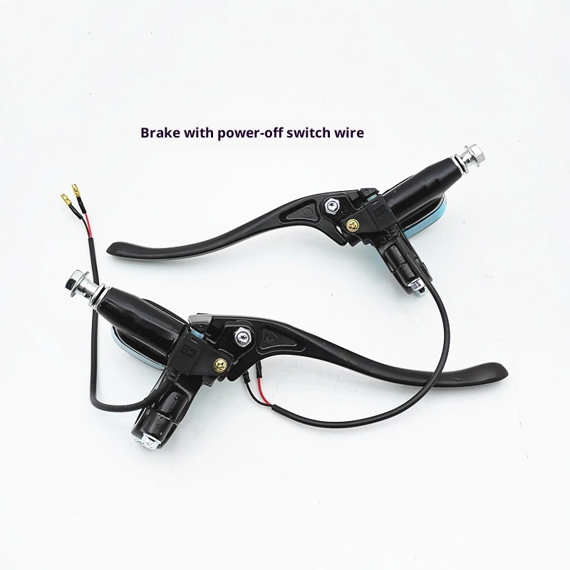 Xi lanh chính phanh đĩa cho xe máy điện hai bánh nhẹ tiêu chuẩn quốc gia, nhớt trong suốt, bên trái 986 CVO-077 bằng nhôm