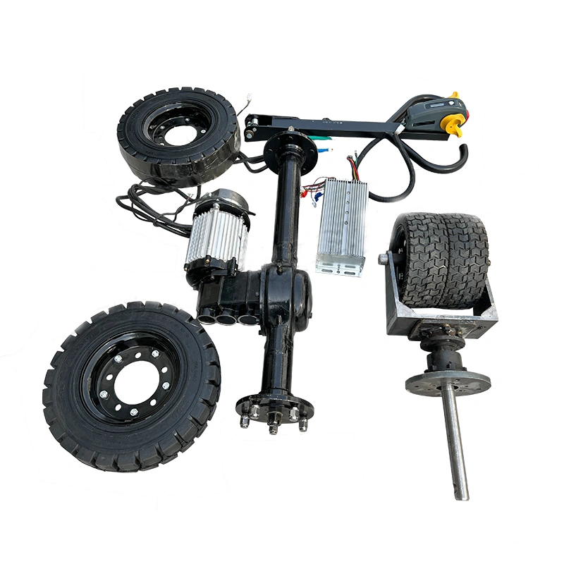 xe nâng điện nặng, xe kéo, cầu dẫn động, phanh điện từ, động cơ, cầu sau xe kéo điện