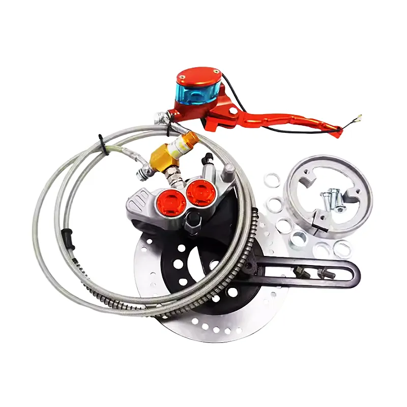 Hộp số xe điện Phanh xe điện điện Máy móc tay Sau 110 đĩa phanh bộ lắp ráp