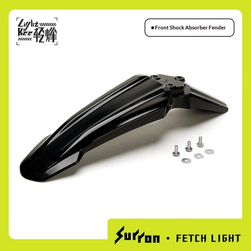 Chắn bùn giảm xóc trước KKE DNM cho xe Dragon Qiulong Light Bee, nhựa ABS, tương thích Light Bee & KKE