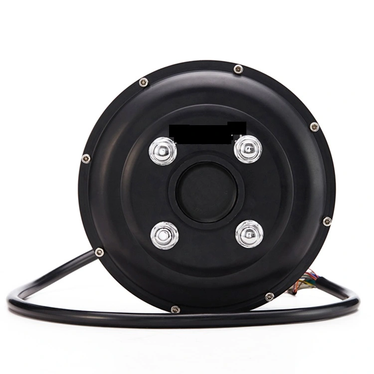 单轴12英寸2000W 60V 72v深盘电动直流轮毂电机新能源汽车