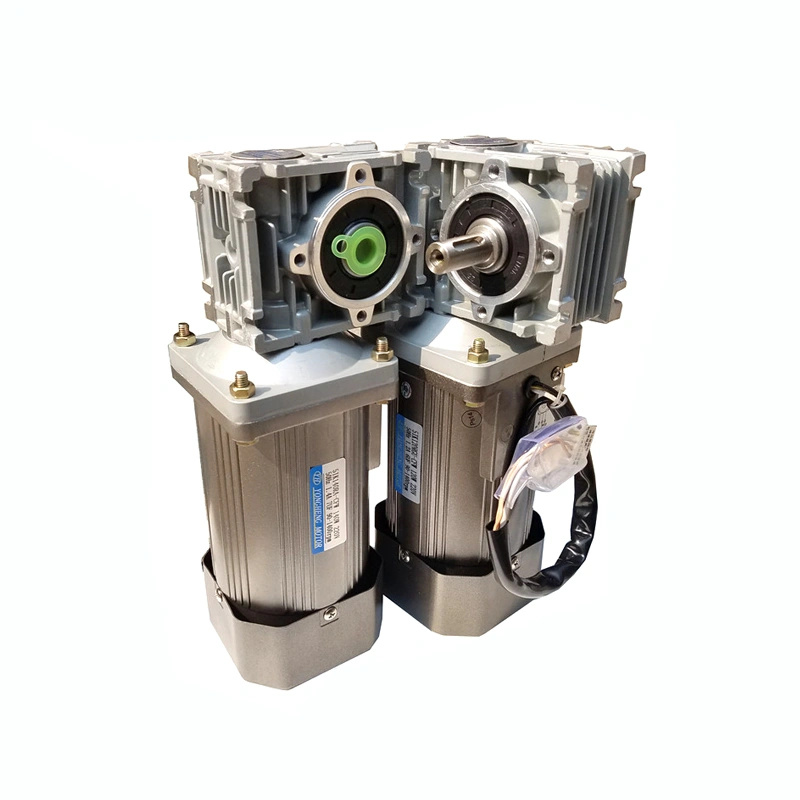 High Torque Single Phase 220V 1400rpm 60-750w Worm Gear Motor With Speed Controller