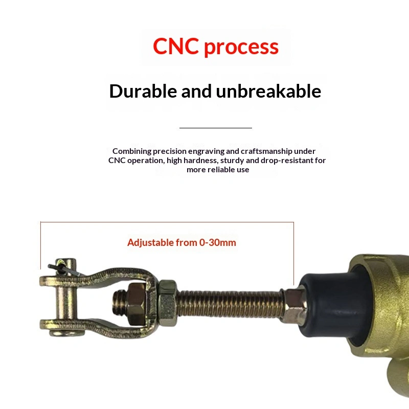 Phanh đĩa sau của xe máy điện sửa đổi Bơm thủy lực phanh chân bán kim loại địa hình off-road của kiểu Earth Eagle King