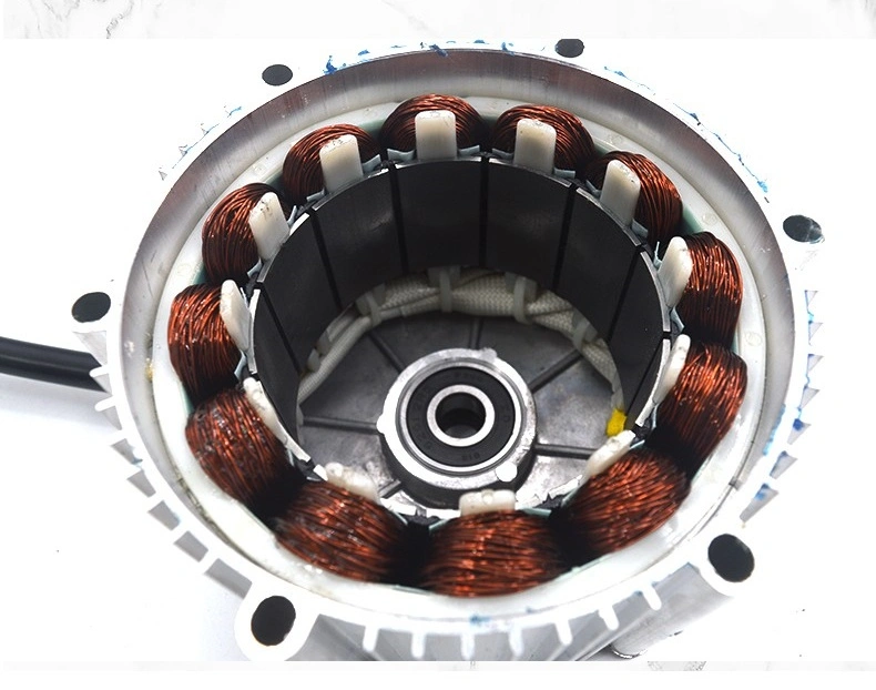 động cơ xe ba bánh điện 48v60v1000W bánh răng hoa trong 14 răng động cơ DC không chổi than bằng đồng nguyên chất