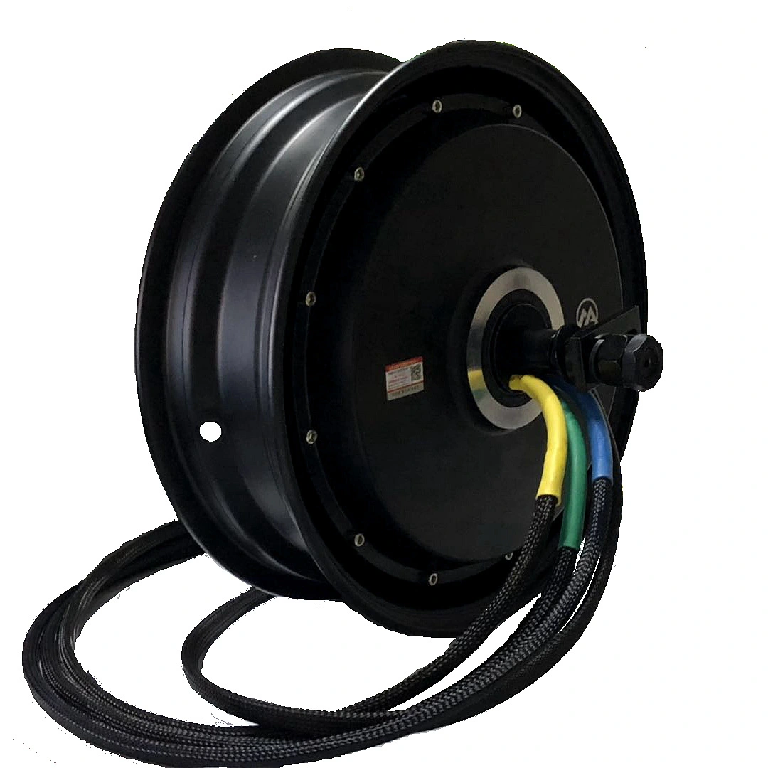 xe máy điện công suất lớn 3000W nan hoa bánh xe động cơ 48V 72V 96v đĩa phanh bánh xe động cơ với nan hoa