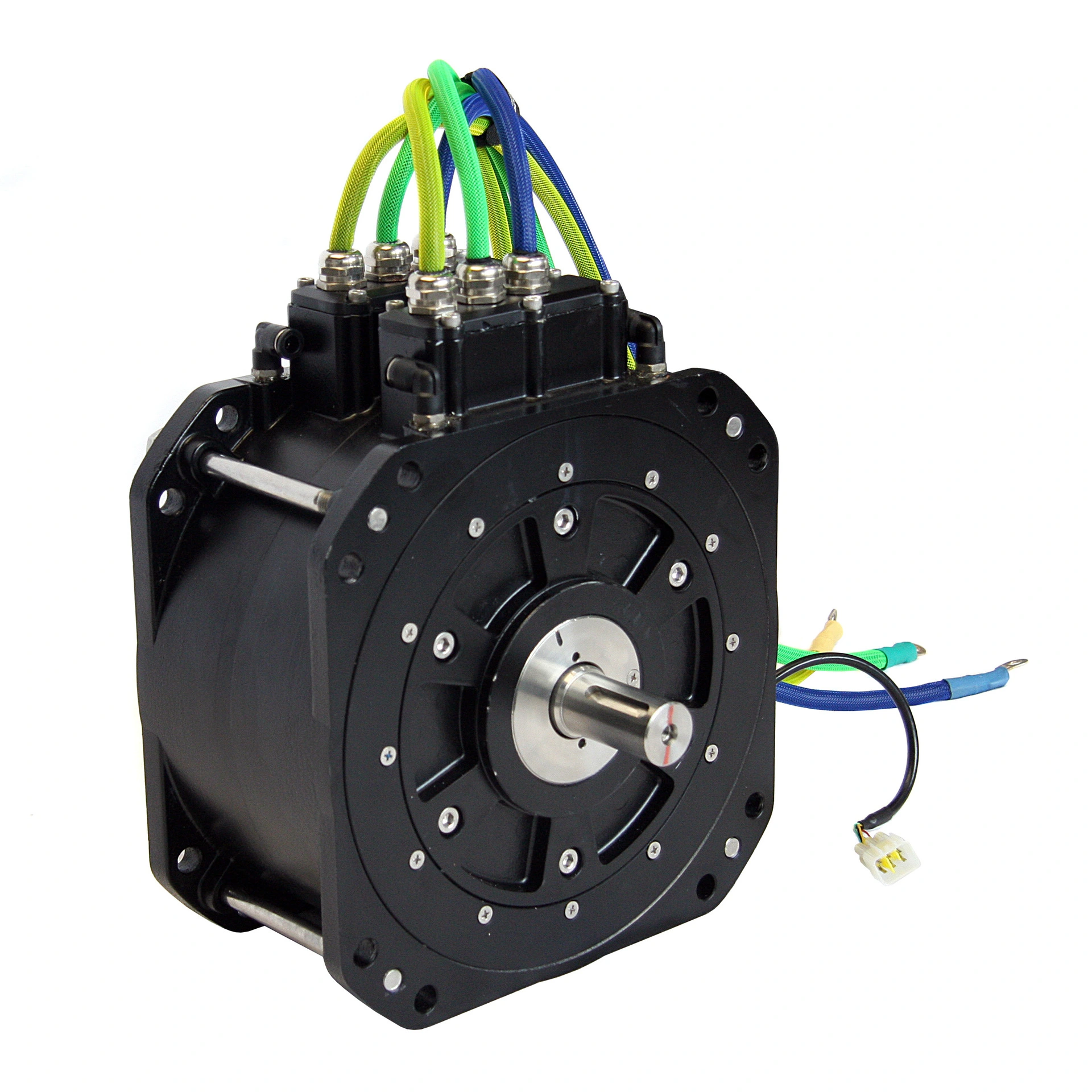 永磁同步电机 72V 96V 20KW 3200转/分直流无刷水冷电动汽车电机