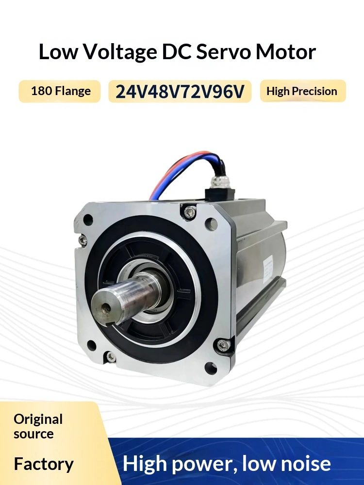 Động cơ servo DC áp thấp 4000W với bộ mã hóa tuyệt đối 17 bit Hiệu suất IE1 Có thể tùy chỉnh Thực hiện tại Trung Quốc Không có dòng điện liên tục