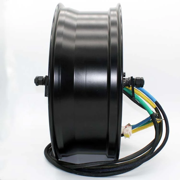 Super Power 10000W 17 inch 72v Deep Disk Electric Hub Motor For 4 Wheel Vehicle