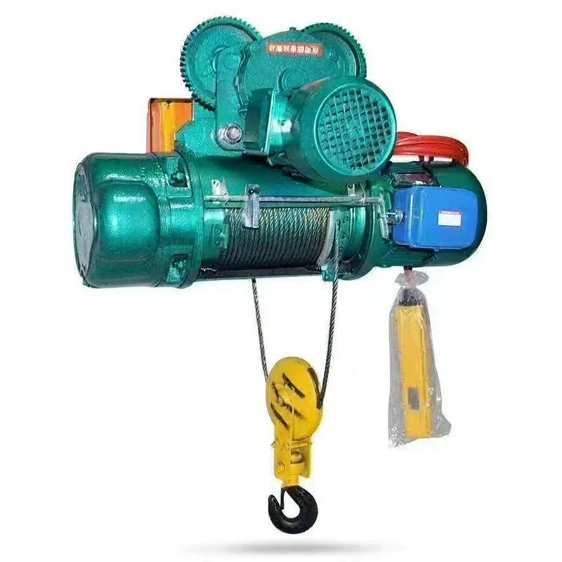 Single-speed wire rope electric hoist